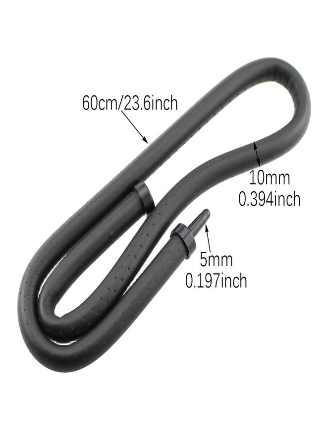 RLECS 23.6 Inch Black Environmentally Friendly Porous Rubber Bubble Tube Bendable Aquarium Air Stone Suitable for Reptile Habitat Landscaping - Image 2